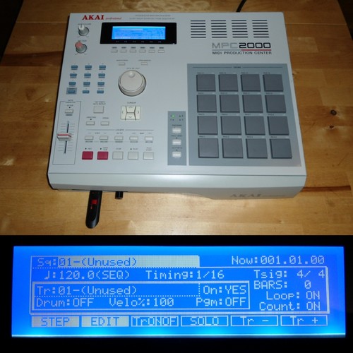 Fully serviced akai mpc 2000 - serviced,