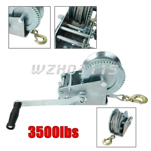 3500lbs dual gear - 3500lbs, winch