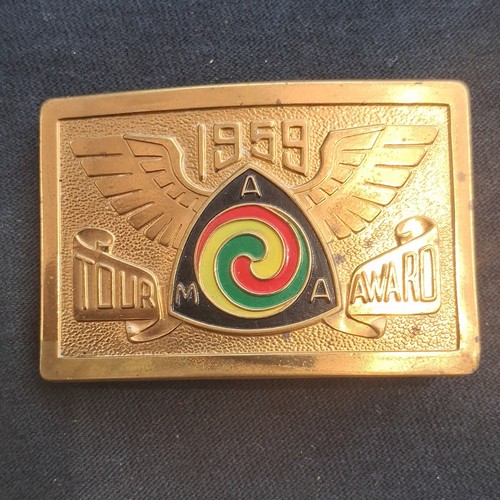 Vintage belt buckle 1959 ama - belt,