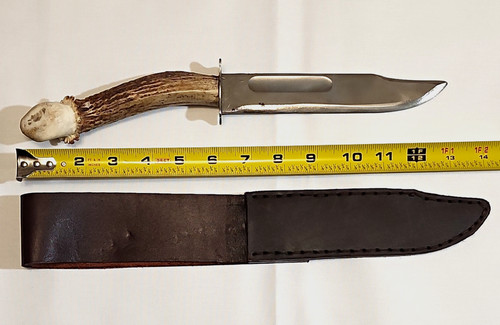 Vintage custom knife stag - custom,