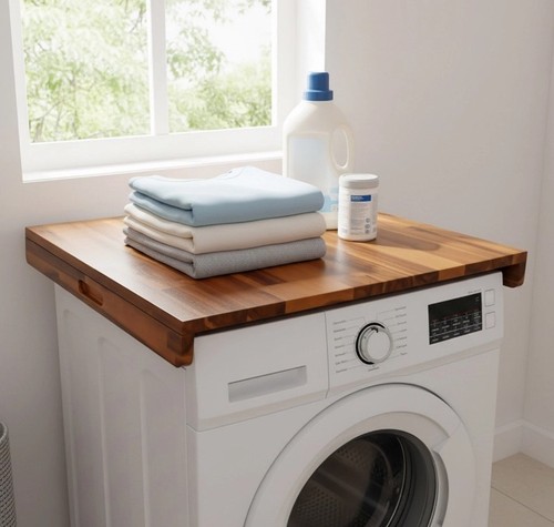 Mesa acacia over washer stove - acacia,