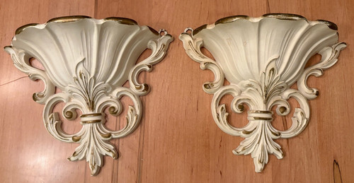 Pair 1962 syroco 4446 wall - pair,