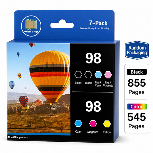 7pk t098 ink with chip - 7pk,