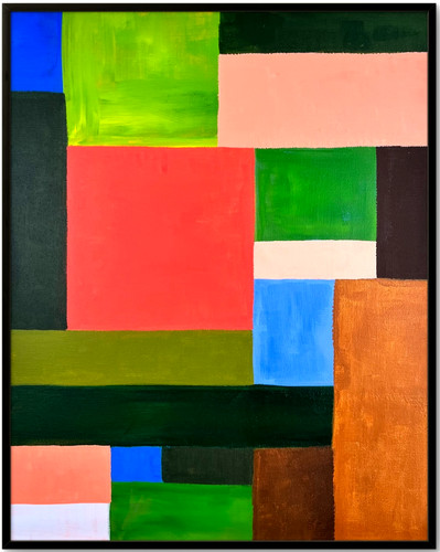 Large abstract geometric - large,