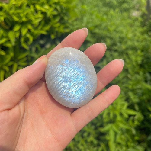 Natural rainbow moonstone - natural,