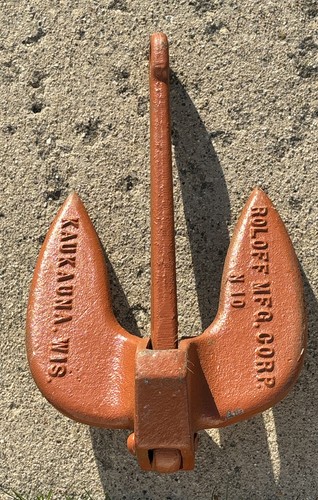 Vintage boat anchor - vintage, mfg