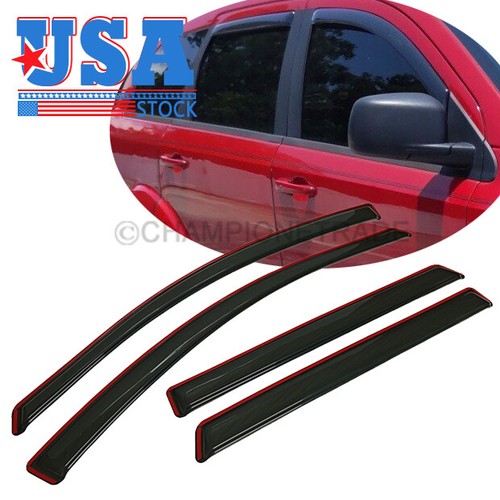 Channel window visors - in-channel,