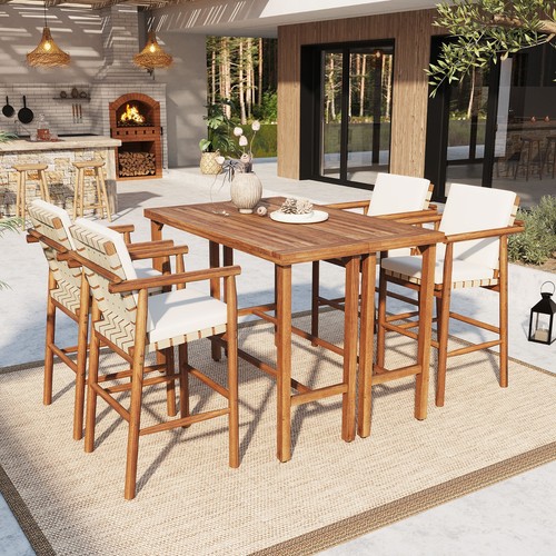 Outdoor patio dining bar - patio, set