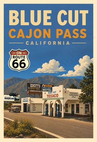 Blue cut district cajon - cut, pass