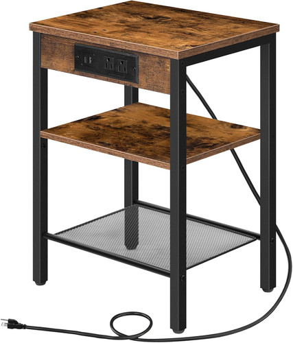 Tier side table charging - 3-tier,