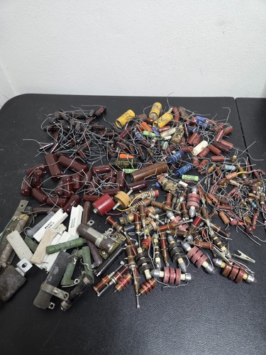3lbs vintage radio parts - 3lbs,