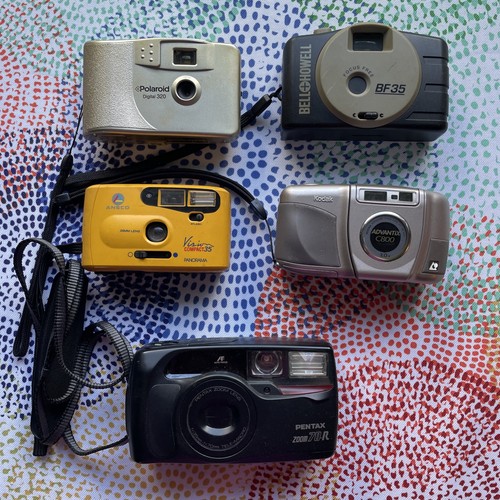 Vintage cameras untested lot - untested,