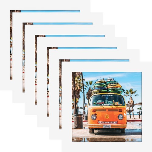 5x5 white picture frames - white,