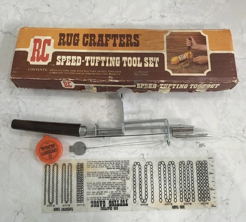 Vintage rug crafters speed - vintage,