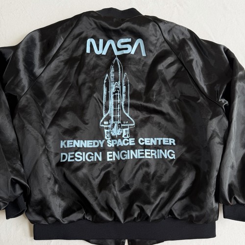 Vintage nasa jacket mens large - mens,