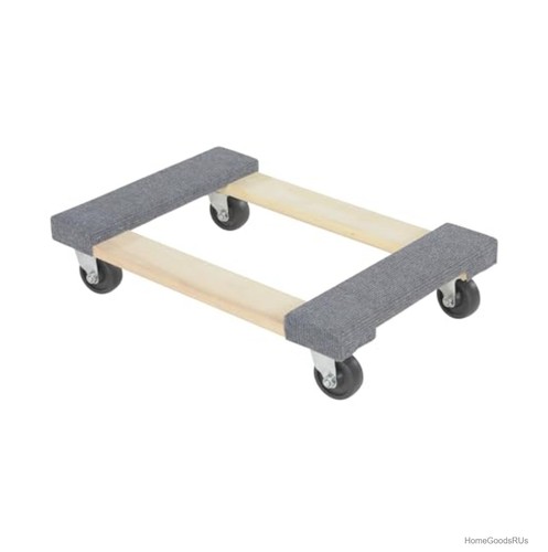 Hardwood carpet end dolly - end,