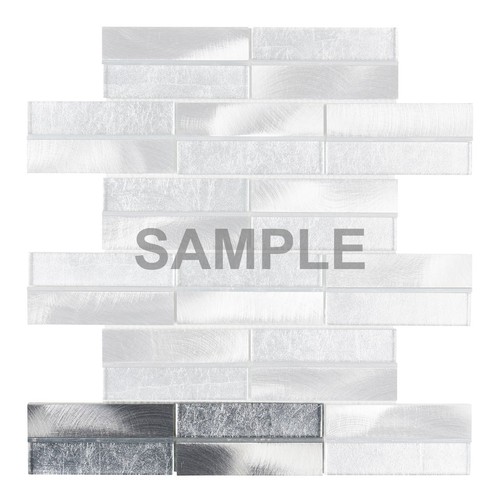 Metallic glass brushed - metallic,