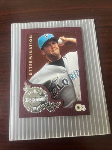 1996 fleer chris hammond - e-xl,