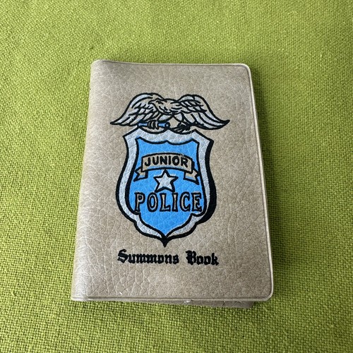 Vtg kids junior police summons - kids,