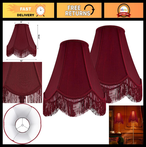 Set red fringe - of,