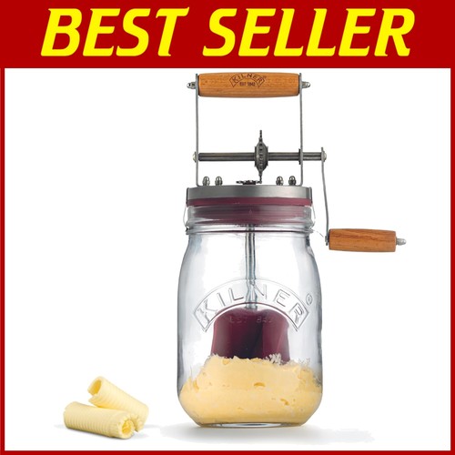 Vintage glass butter - butter,