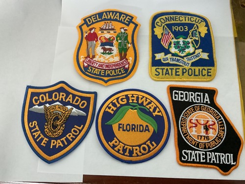 State law enforcement patches - enforcement,
