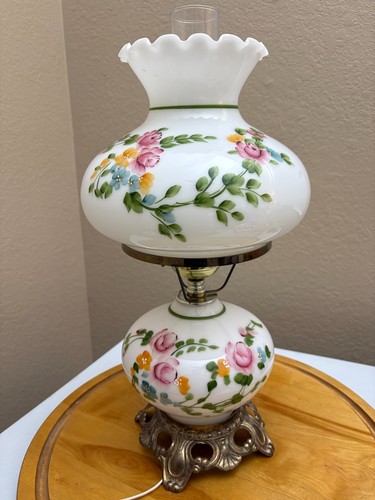Vintage hurricane lamp hand - hurricane,