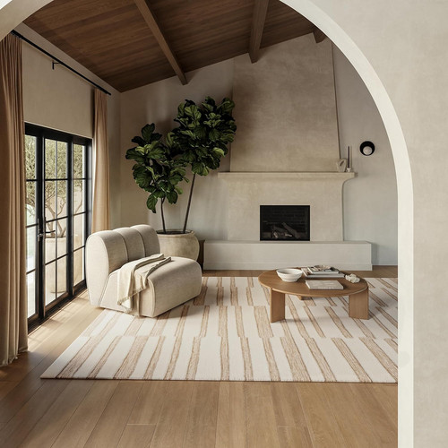 Nuloom maui ivory geometric - ivory,