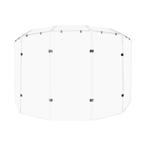 Pennzoni drum shield 4ft - drum,