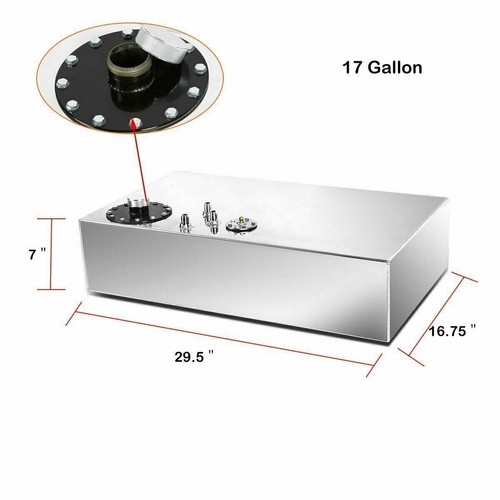 Gallon top feed aluminum - 17, top-feed
