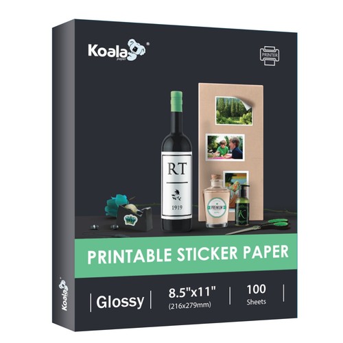 Lot 120 koala sticker - lot, paper