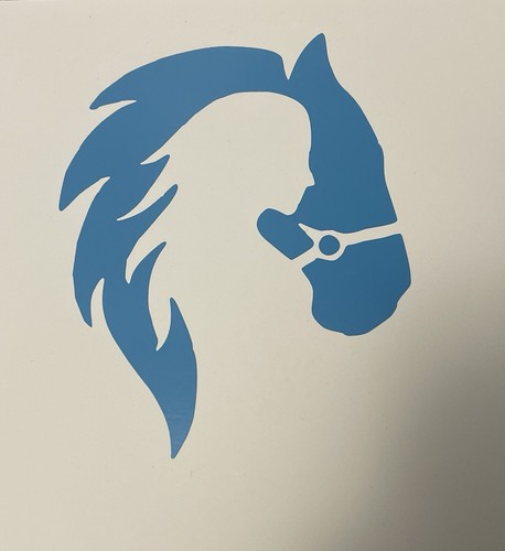 Horse cowgirl decal car truck - decal,