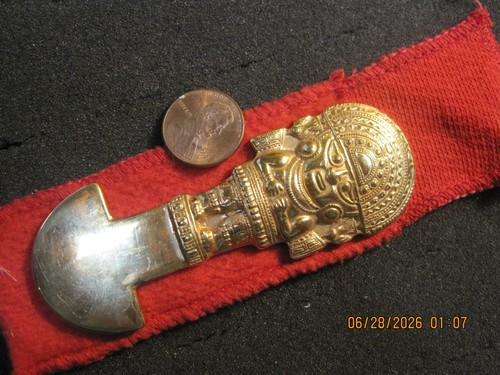 Vintage gold plated peruvian - ,