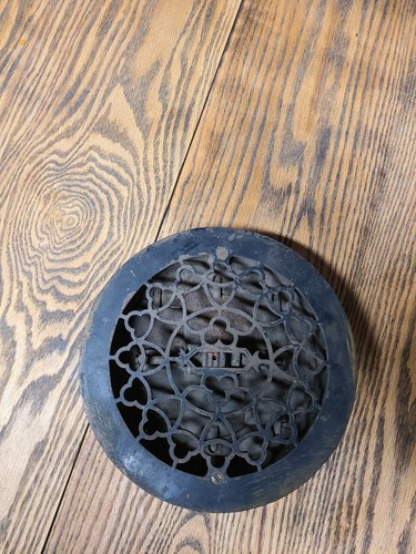Cast iron round floor wall - floor,
