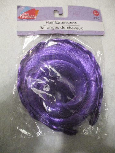 Girls purple hair extension - girls,