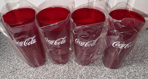 Red textured plastic tumbler - red,