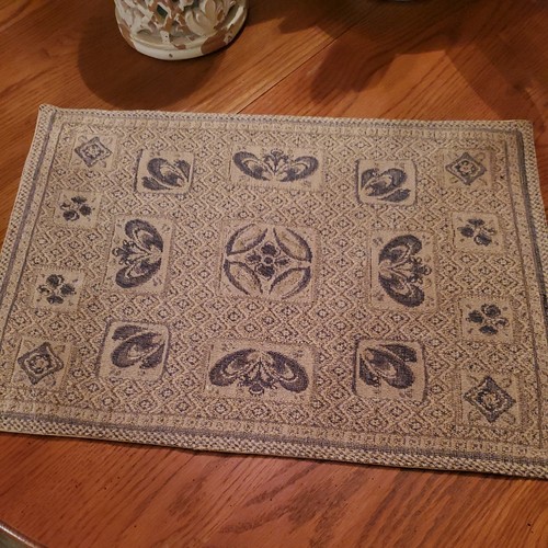 Set tapestry placemats - 4,