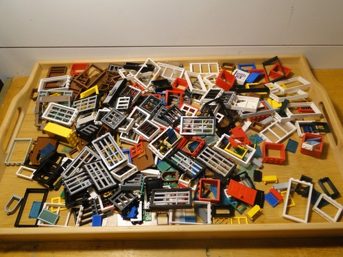 Lego city doors windows - lego,