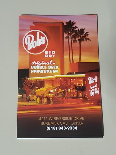 Bob big boy resturant - boy, take
