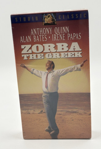 Zorba the greek vhs sealed - the,