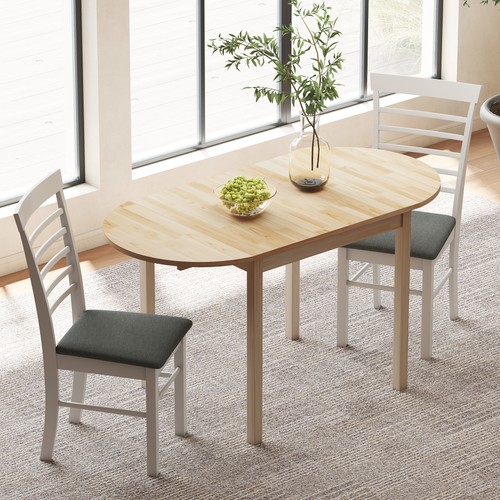 Wood kitchen table drop - 55",