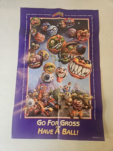 Madballs 1986 original poster - madballs,