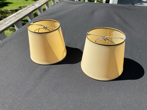 Pair small vintage lamp - a,