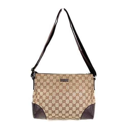 Gucci canvas leather - leather, gg