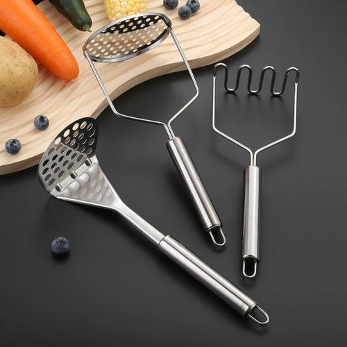 Stainless steel potato - potato, masher