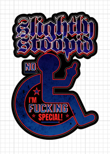 Slightly stoopid handicap - slightly,