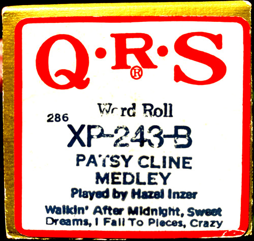 Qrs word roll patsy cline - word,