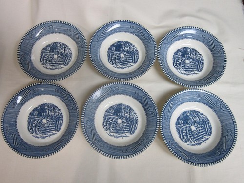 Vintage berry bowls royal - 6, bowls-