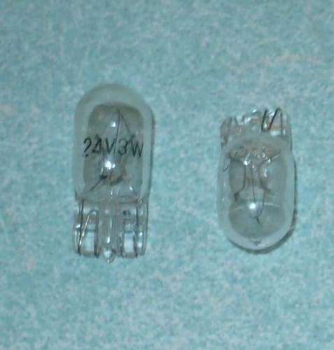 24v wedge bulb - 3w,