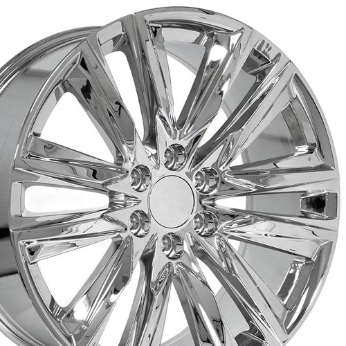 4pcs 4869 chrome 22x9 - chrome,